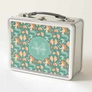 Fantasie Meerjungfrau Metall Lunchbox