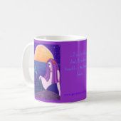 Fantasie-Meerjungfrau-Tasse Kaffeetasse (Vorderseite Links)