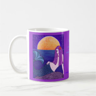 Fantasie-Meerjungfrau-Tasse Kaffeetasse