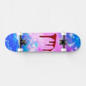 Fantasie mit Blut Skateboard (Horizontal)