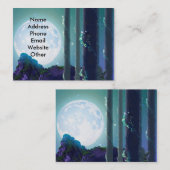 Fantasie-Mond-Visitenkarten Visitenkarte (Vorne/Hinten)