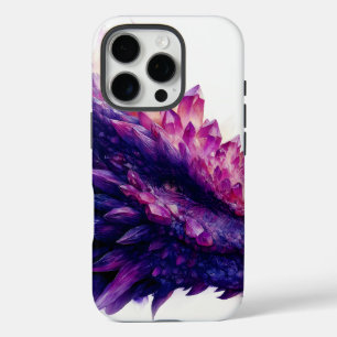 Fantasie Mystical Amethyst Crystal Dragon Beast iPhone 16 Pro Hülle