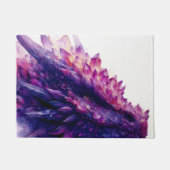 Fantasie Mystical Amethyst Crystal Dragon Beast Fußmatte (Vorderseite)