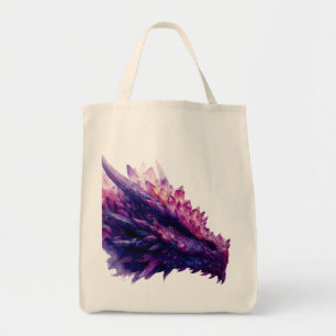 Fantasie Mystical Amethyst Crystal Dragon Beast Tragetasche