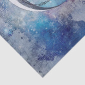 Fantasie Mystische Astrologie Seidenpapier (Detail)