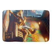 Fantasie Niedlich ägyptische Gottmusik. Badematte (Vorderseite)