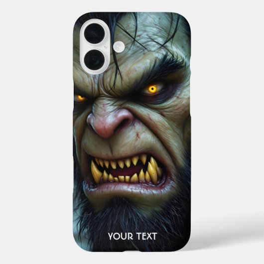 Fantasie Niedlich Big Strong Warrior Case-Mate iPhone Hülle (Rückseite)