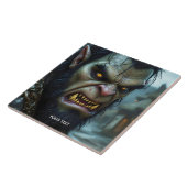 Fantasie Niedlich Big Strong Warrior Fliese (Seite)