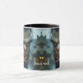 Fantasie Niedlich Big Strong Warrior Tasse (Zentrum)