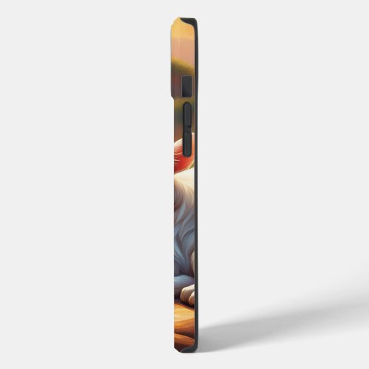 Fantasie Niedlich lebendig schlafende Tigerziege Case-Mate iPhone Hülle (Rückseite / Links)