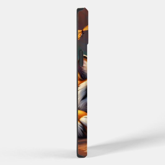 Fantasie Niedlich lebendig schlafende Tigerziege Case-Mate iPhone Hülle (Rückseite / Rechts)