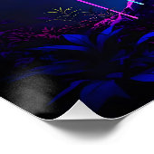 Fantasie Niedlich Mushroom Surreal Forest Poster (Ecke)