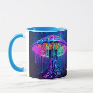 Fantasie Niedlich Mushroom Surreal Forest Tasse