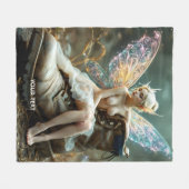 Fantasie Niedlich Old Big Boot Fleecedecke (Vorderseite (Horizontal))