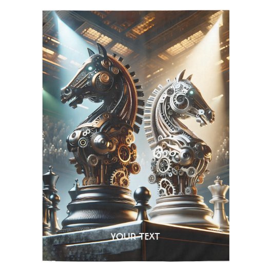 Fantasie Niedlich Schach Rituale Stücke Tischdecke (Vorderseite)