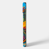 Fantasie Niedlich steigend Phoenix Flammen Case-Mate iPhone Hülle (Rückseite / Links)