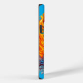 Fantasie Niedlich steigend Phoenix Flammen Case-Mate iPhone Hülle (Rückseite / Rechts)