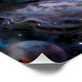 Fantasie Niedlich zwei Schachspieler Poster (Ecke)