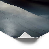 Fantasie Niedliche Hirnherz-Beleuchtung Poster (Ecke)