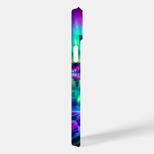 Fantasie Niedliche Lila Grüntöne Case-Mate iPhone Hülle (Rückseite / Rechts)