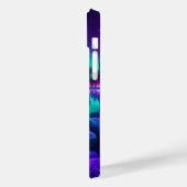 Fantasie Niedliche Lila Grüntöne Case-Mate iPhone Hülle (Rückseite / Links)