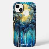 Fantasie Niedlichen Abstrakten Wald Moon Case-Mate iPhone Hülle (Rückseite)