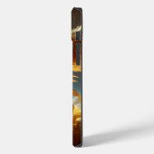 Fantasie Niedlicher Flügeldrache Krieger Case-Mate iPhone Hülle (Rückseite / Links)