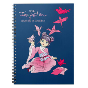 Fantasie-Notizbuch Notizblock