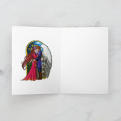 Fantasie-Paare Feiertagskarte (Innenseite)