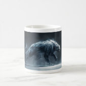 Fantasie-Panther-Monster Kaffeetasse (Mittel)
