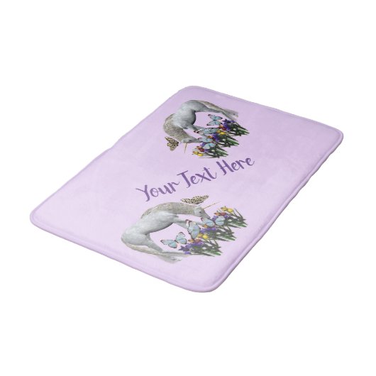 Fantasie Personalisiert Badematte (Schrägansicht)