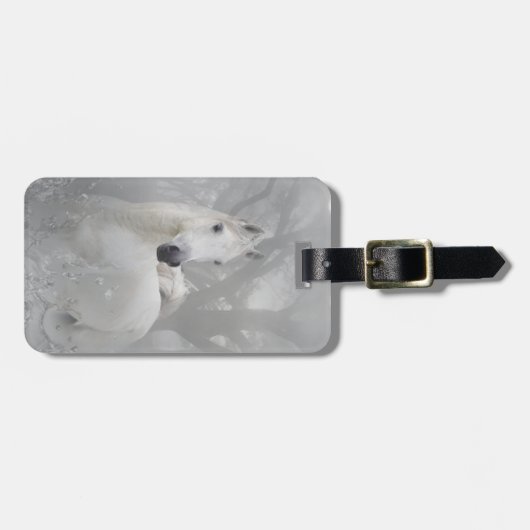 Fantasie-Pferd Gepäckanhänger (Vorderseite horizontal)