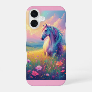 Fantasie-Pferd iPhone 16 Hülle