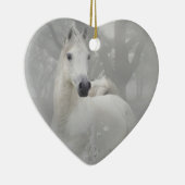 Fantasie-Pferd Keramikornament (Rechts)