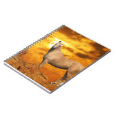 Fantasie-Pferde: Berg Notizblock (Linke Seite)