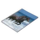 Fantasie-Pferde: Friesische Rinder u. Meer Notizblock (Linke Seite)