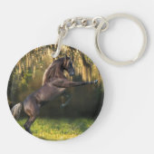 Fantasie-Pferde: Kriegers-Prinz Schlüsselanhänger (Rückseite)