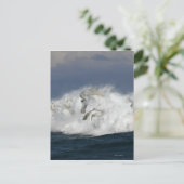 Fantasie-Pferde: Meer Postkarte (Stehend Vorderseite)