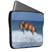 Fantasie-Pferde: Selle Francais u. Meer Laptopschutzhülle (Vorne Rechts)