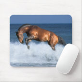 Fantasie-Pferde: Selle Francais u. Meer Mousepad (Mit Mouse)