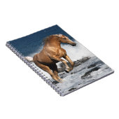 Fantasie-Pferde: Sommer-Spritzen Notizblock (Rechte Seite)