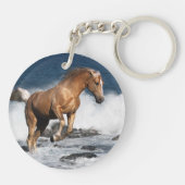 Fantasie-Pferde: Sommer-Spritzen Schlüsselanhänger (Rückseite)