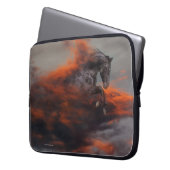 Fantasie-Pferde: Wolken Laptopschutzhülle (Vorderseite Links)