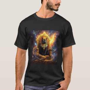 Fantasie-Pharao-Majestät-Katze T-Shirt