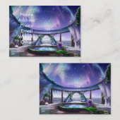 Fantasie-Pool-Visitenkarten Visitenkarte (Vorne/Hinten)