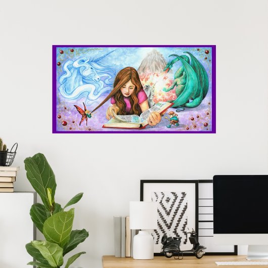 Fantasie Poster (Heimbüro)