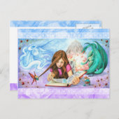 Fantasie Postkarte (Vorne/Hinten)
