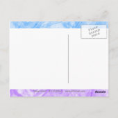 Fantasie Postkarte (Rückseite)