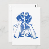 Fantasie Postkarte (Vorne/Hinten)