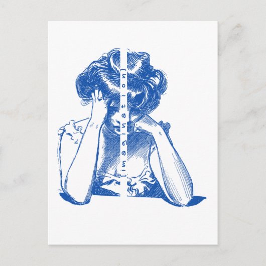 Fantasie Postkarte (Vorderseite)